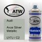 Preview: Audi, Avus Silver Metallic, LY7J / C2: 400ml Sprühdose, von ATW Autoteile West.